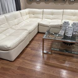sectional leather couch 