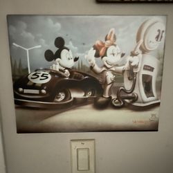 11 By 14 Mickey and Minnie Picture