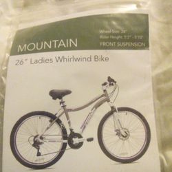 26-in Ladies Genesis Whirlwind Mountain Bike Brand New Never Assembles