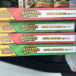 Ascended Heros EX Boxes $45