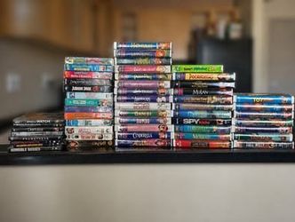 🎬 HUGE Disney VHS & DVD Movie Collection – Nostalgia Bundle! 🎬