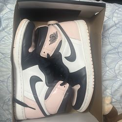 W air Jordan 1 retro high pink/ blue