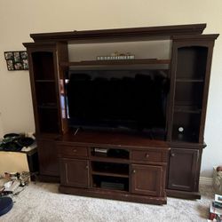 Large entertainment Center