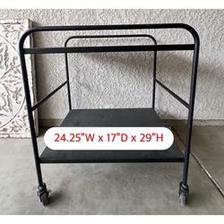 Small metal cart