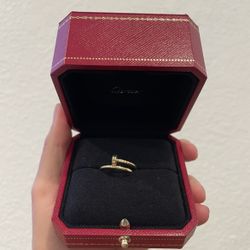 Cartier Juste Un Clou Yellow Gold Ring 