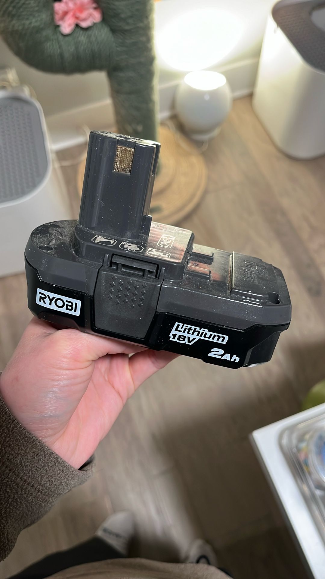 Ryobi Lithium 18V 2Ah battery