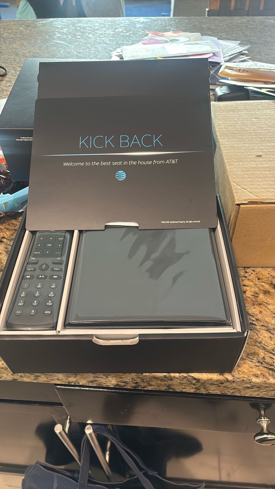AT&T C71KW-400 Kick Back 4K Streaming Box – New/Open Box