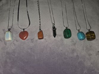 Semi-precious Stone necklaces