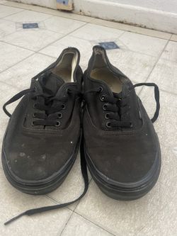 Vans Black On Black
