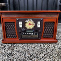Victoria Record Player Cd Bluetooth Combo 