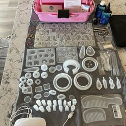 Huge Lot Of Silicone Resin Molds- Start Your Own Business!