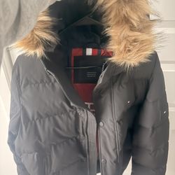 Brand New Fur Tommy Hilfiger Jacket