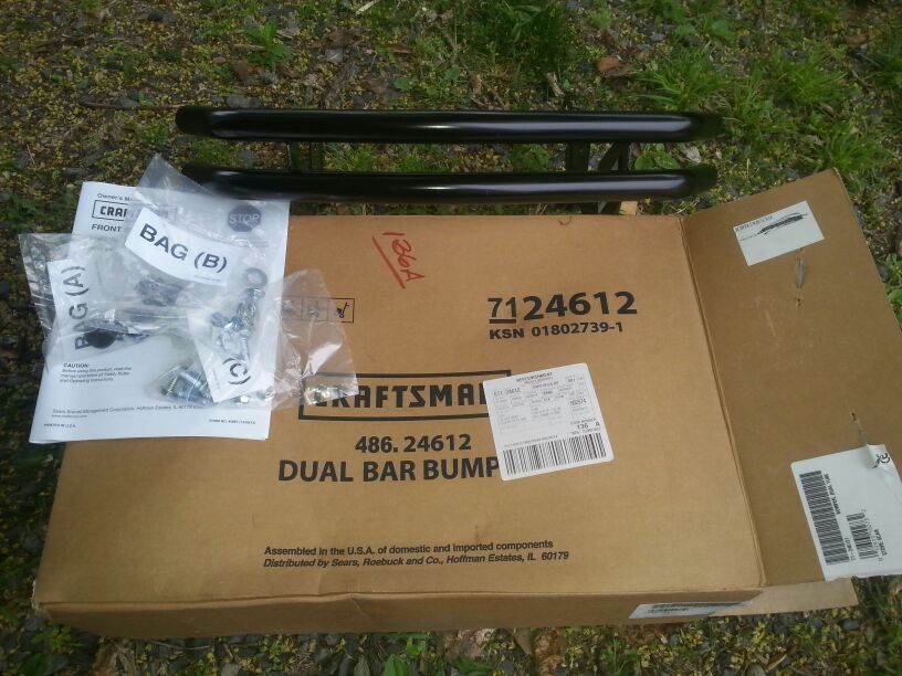 Craftsman tractor front bumper