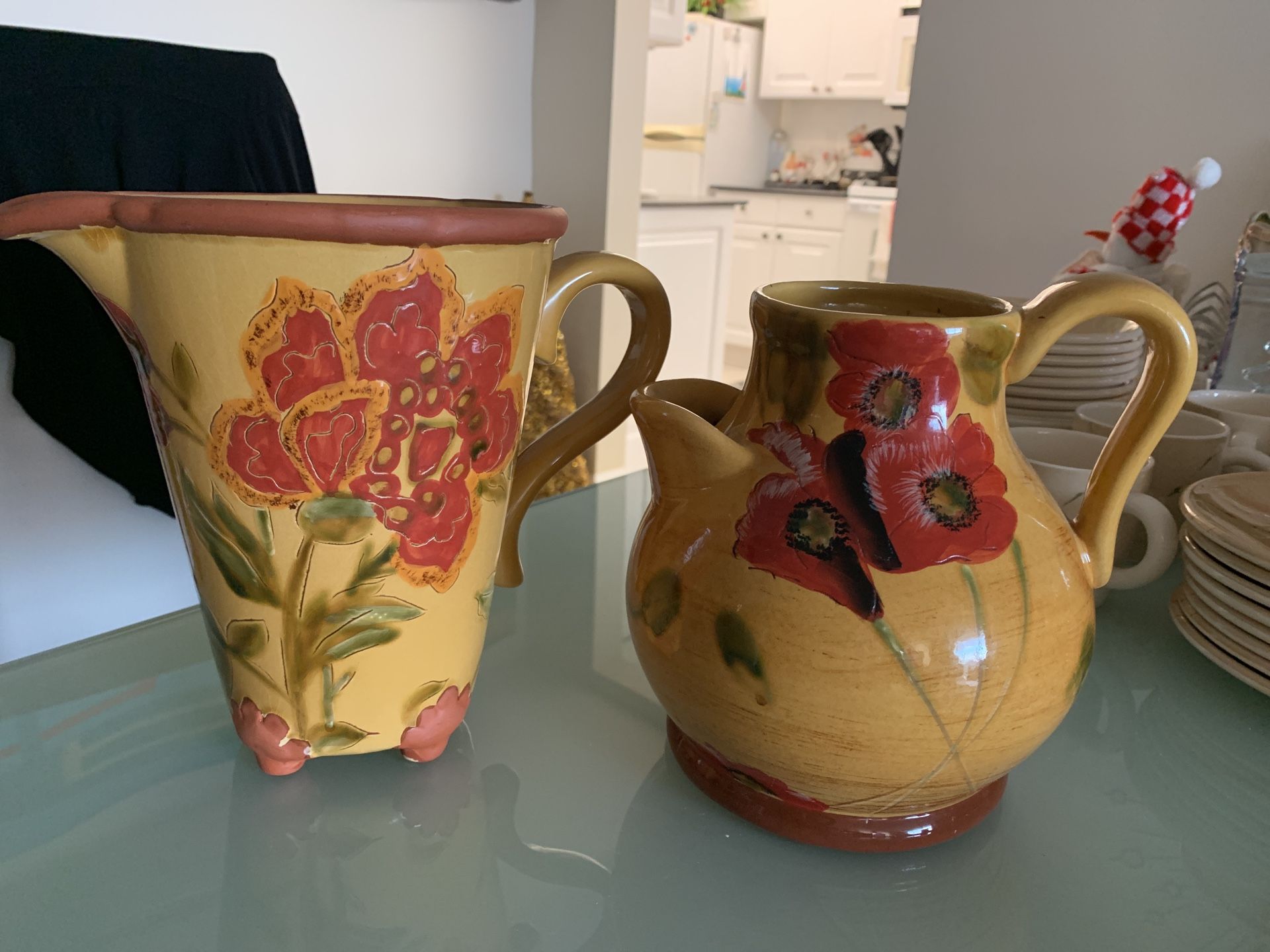 Ambiance collection 1 Capestry and 1 fleur rouge