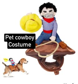 Pet cowboy Halloween costume