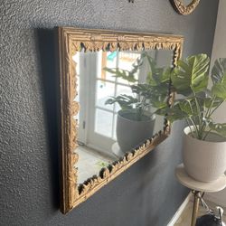 Antique Gold Mirror