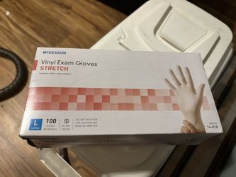 Mckesson vinyl exam gloves