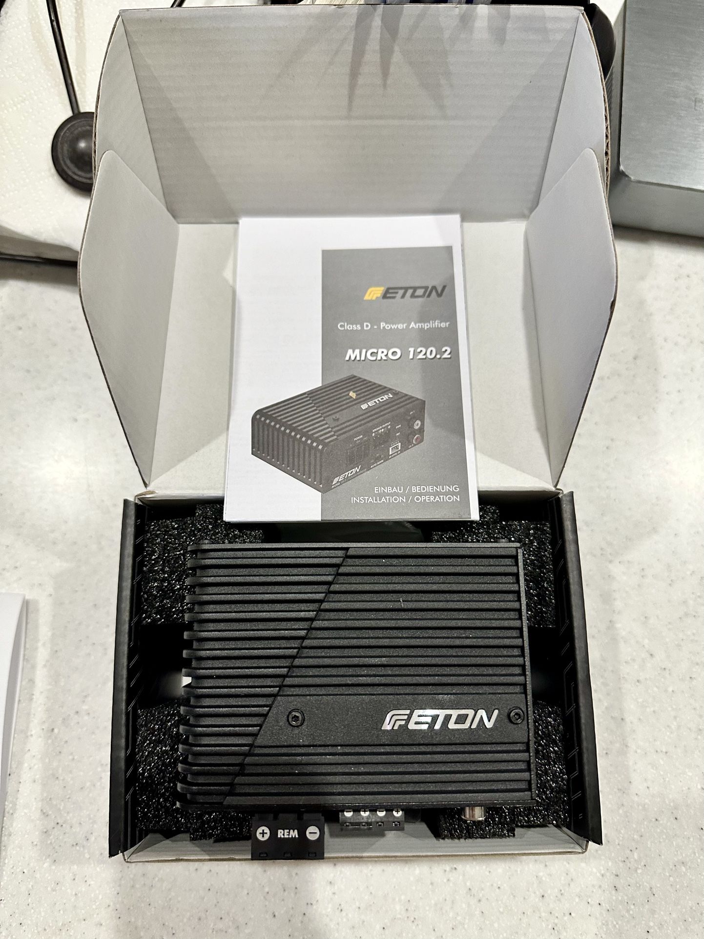 Eton Micro 120.2 amp