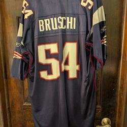 Vintage Patriots #54 Teddy Bruschi 2XXL Reebok Jersey 