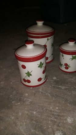 Canister set / bread box