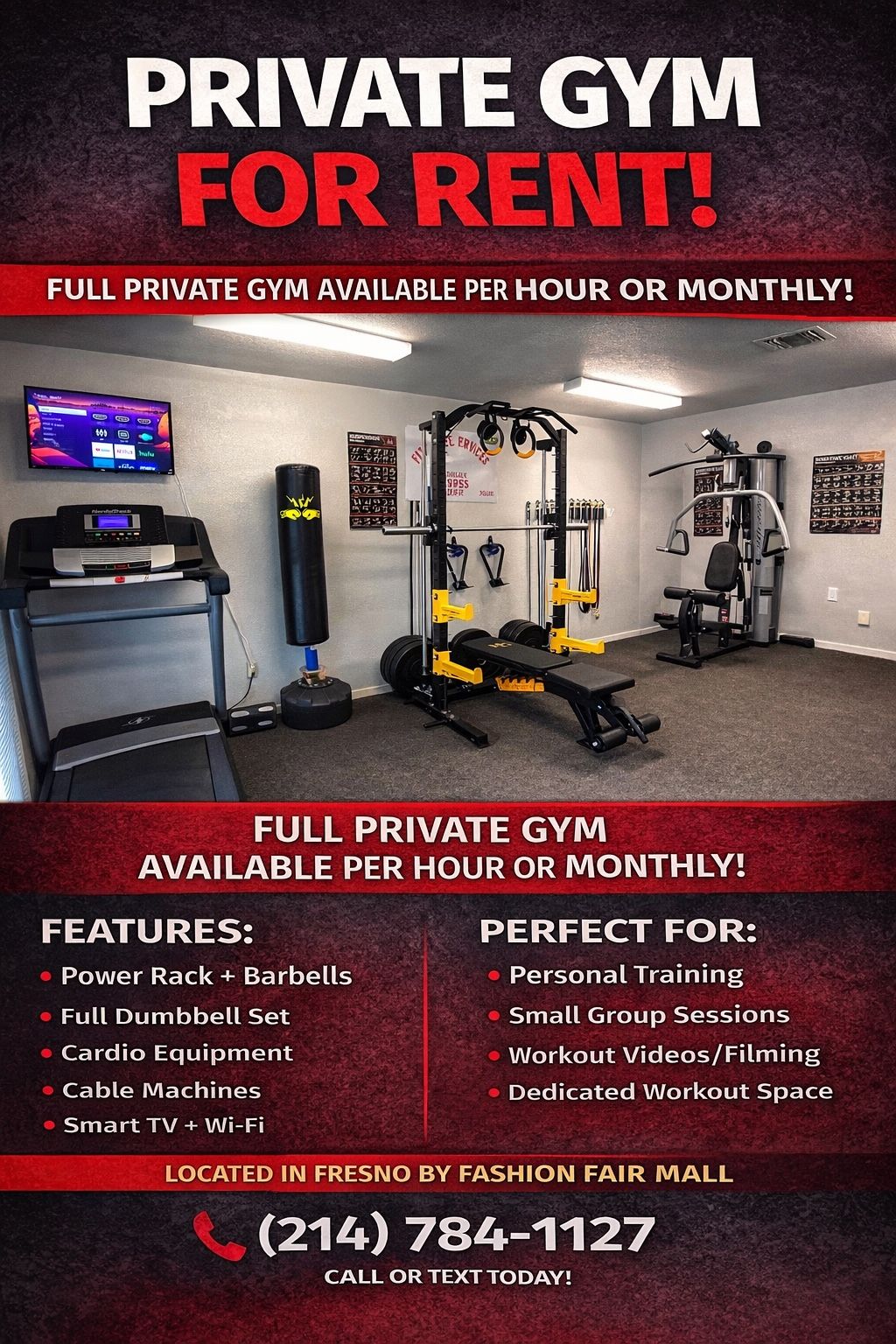 Private gym