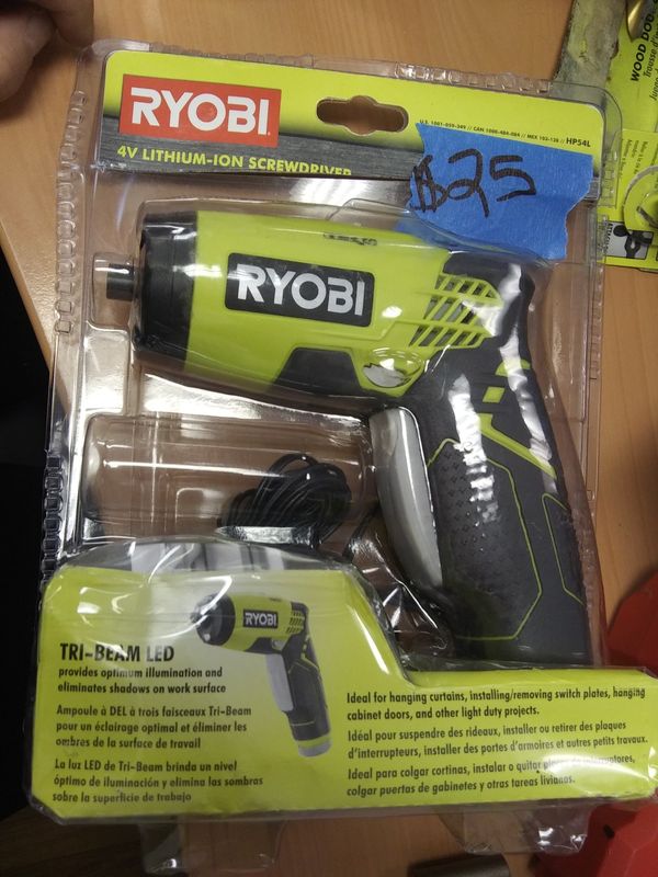 RYOBI 4V SCREWDRIVER WITH CHARGER INCLUDED for Sale in Phoenix, AZ - OfferUp
