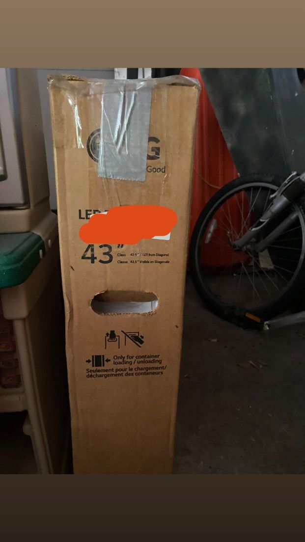 brand New Smart Lg Tv 43 In