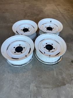 JEEP WILLYS OEM WHEELS 15x4.5 5x5.5