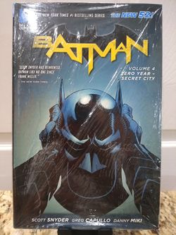 Batman, Zero Year : Secret City 
(BRAND NEW / FACTORY SEALED) 

Hardcover Graphic Novel