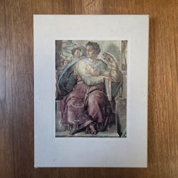 Vintage Mid-century World of Michelangelo Hardcover Book