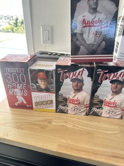 Mike Trout Angels Bobbleheads