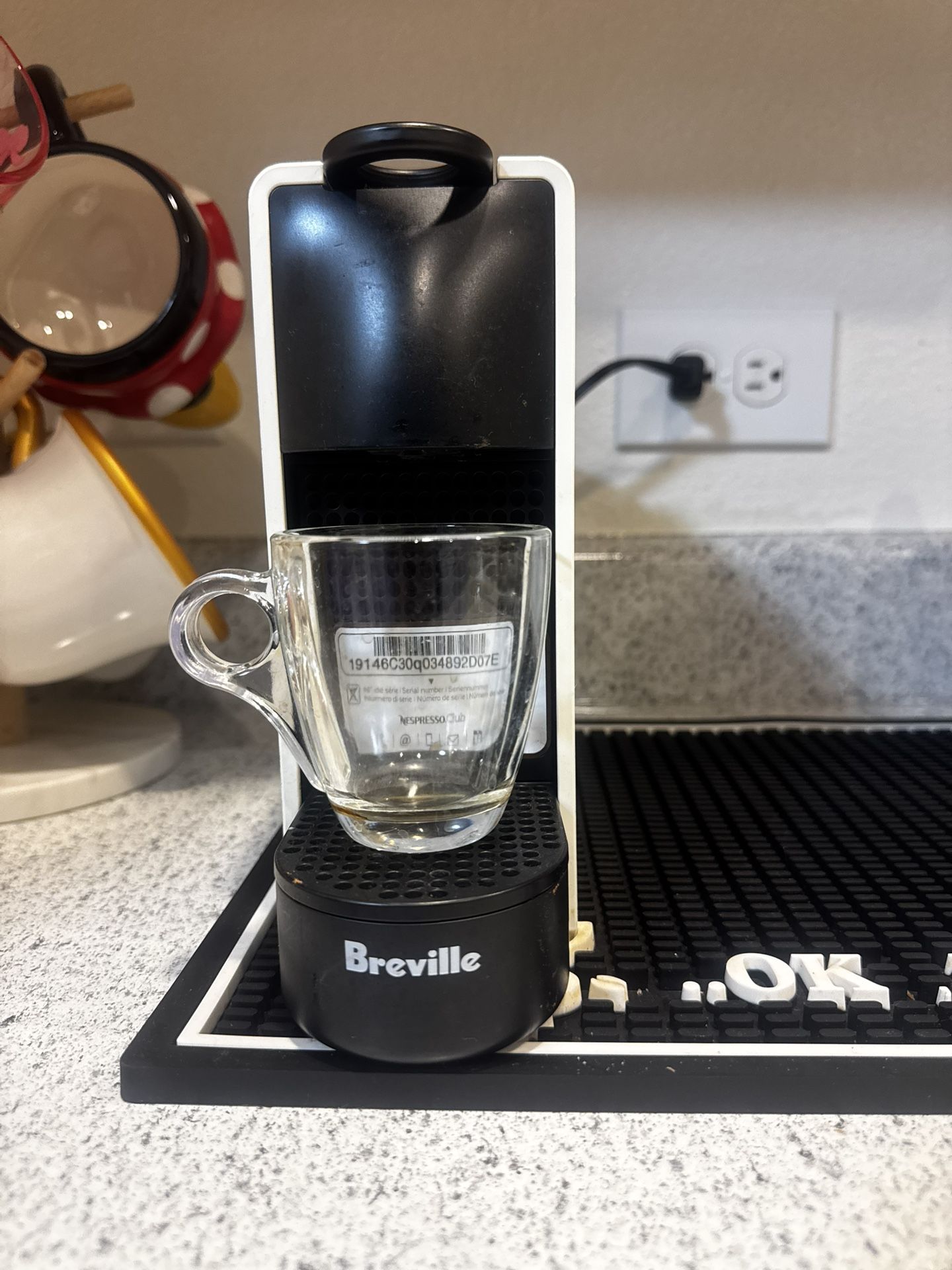 Breville Nespresso Machine