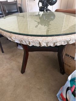Dining table with chairs