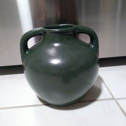Green Ceramic Pot