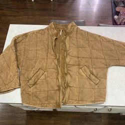 Free People Dolman Quilted Jacket