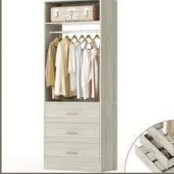 Latitude Run Freestanding Wardrobe Closet System — NEW IN BOX