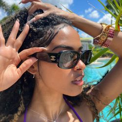 Used chanel cheap sunglasses for sale