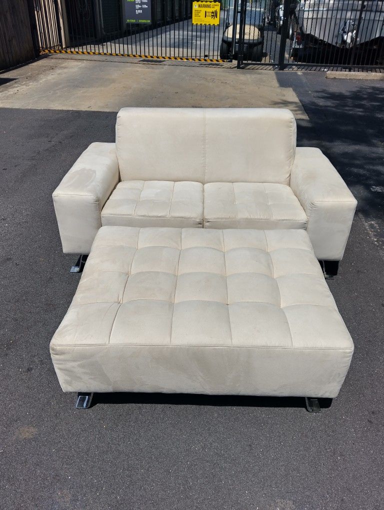 ๐๏ธ 3-Piece Modern Sofa Set โ Chaise, Ottoman & Chair โ Great Deal!