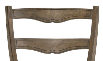 Parfield Weathered Oak Finish 7PCs Dining Room Set