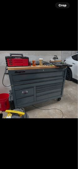 Snap on tool box