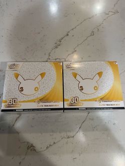 2 Pokemon 30th Celebration Pokemon Center Elite Trainer Box ETB Sealed