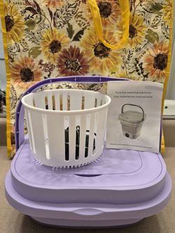 Portable Foldable Mini Washing Machine