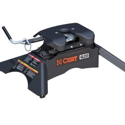 CURT 16130 Q20 5th Wheel Hitch, 20,000 Lbs, Black