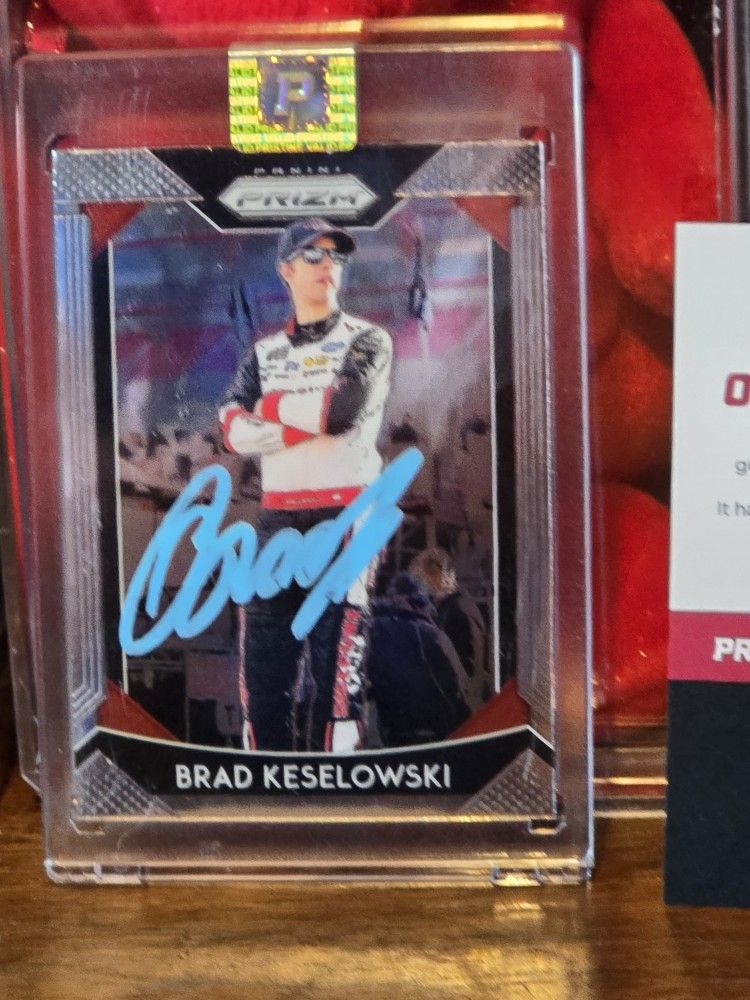 2019 Brad Keselowski Signed Panini Prism #2