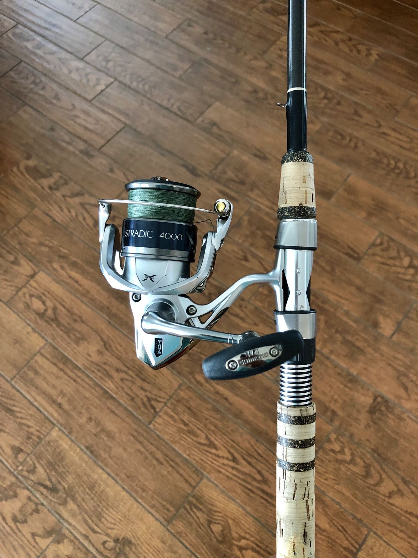 Shimano Stradic 4000 fk on star rod seagis 7'6” fishing rod for Sale in  Palm Harbor, FL - OfferUp