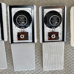 4 Used In Wall Speakers