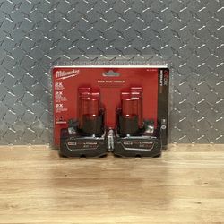 Milwaukee M12 3.0 Battery X 2 48-11-2412