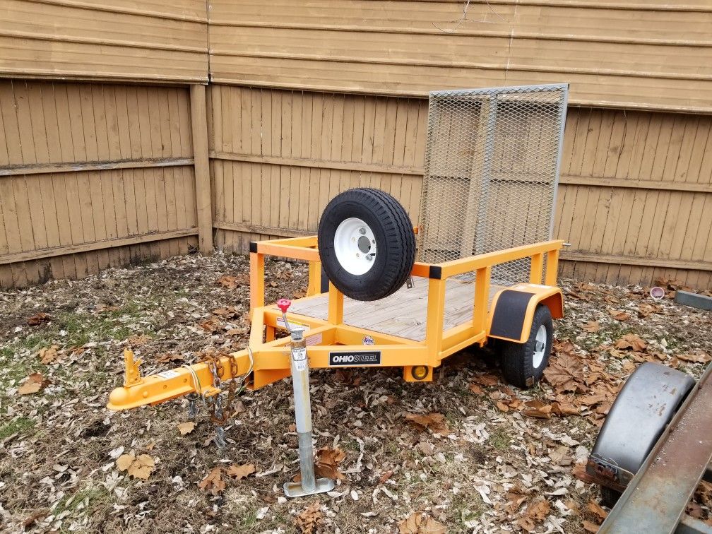 Ohio steel 3ft × 5ft trailer