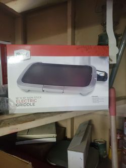 Parini 16x10 non stick electric griddle