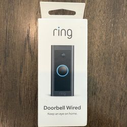 Ring Video Doorbell Wired (wiring Required)